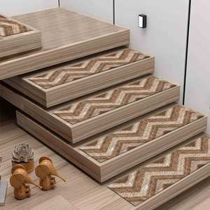 Tapis imprimé aux tons doux : moderne, bohème, antidérapant, personnalisé, tapis d'entrée - Product Image 2