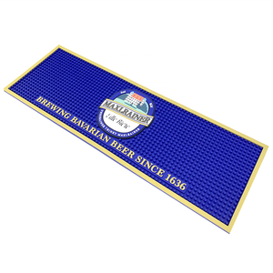 Private Brand Custom Logo Rubber Bar Table <strong>Mat</strong> <strong>Personalised</strong> Soft Pvc Rubber <strong>Beer</strong> Bar Spill <strong>Mats</strong> - Product Image 2