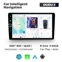 MEKEDE EU STOCK DUDU7 7870 Autoradio Multimédia Android 12+512G Car-play pour écran 9 pouces à bouton rotatif universel Toyota Honda Hyundai