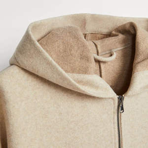2025 New Arrival Heavyweight Thermal <b>Hoodie</b> for <b>Men</b> High Quality Cotton Oversized Full <b>Zip</b> Long Hooded <b>Hoodie</b> for <b>Men</b> - Product Image 4