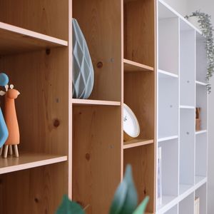 Home Office 8 Cube Wooden <b>Filing</b> <b>Cabinet</b> - Product Image 6