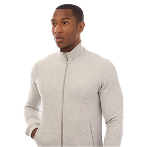 Sudadera informal cálida Sudadera de cuello redondo con estilo Venta al por mayor Sudadera de lana de algodón con cremallera y dos bolsillos delanteros Sudadera - Product Image 3