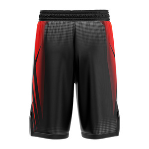Shorts de basket-ball personnalisés entièrement personnalisés, imprimés par transfert thermique, respirants, grande taille, pour hommes, prix de gros, vente directe d'usine - Product Image 6