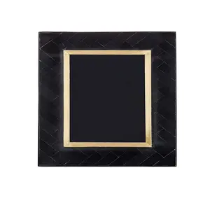 Produk peringkat atas TERBAIK UNTUK Logo ekspor bingkai foto Resin Nalo & emas hitam harga grosir oleh aliyan impex
