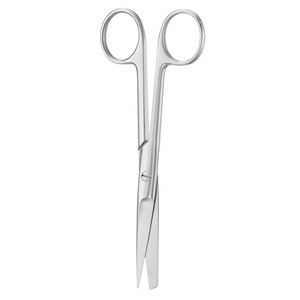 Ciseaux chirurgicaux professionnels à lame droite (affûtée ou arrondie), finition miroir polie, disponibles en OEM, certifiés CCC - Product Image 2