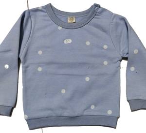 Vêtements de balles pour enfants de qualité T-shirt basique à manches longues pour garçons et filles - Product Image 5