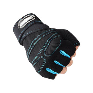 Gants d'entraînement en cuir respirants avec paume antidérapante et fermeture à lacets pour l'entraînement en force et l'exercice quotidien - Product Image 6