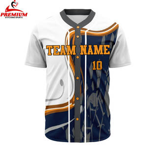 Chaqueta de Béisbol de Alta Calidad para Hombre, Jersey de Béisbol Personalizado para Deportes y Equipos - Product Image 1