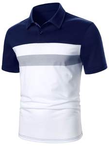 T-shirt polo de haute qualité logo personnalisé respirant grande taille hommes pour polos prix premium avec coupe confortable - Product Image 6