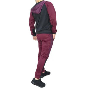 ชุดวอร์มสองชิ้นสำหรับผู้ชายชุดวอร์มกางเกงวอร์มกันลมสำหรับวิ่งโลโก้ออกแบบได้ตามต้องการ - Product Image 3