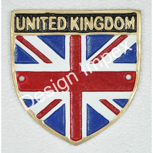 Placa Decorativa para el Hogar, Placa Personalizada con Tema de Bandera Nacional, Placa del Reino Unido al por Mayor, Accesorios de Pared, Placas Personalizadas - Product Image 2