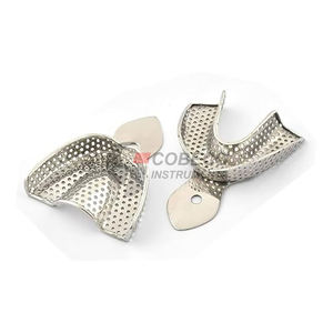 Bandejas Perforadas de Alta Resistencia, Acero Inoxidable de Calibre Extra, para Soporte Rígido, Masilla de Alta Viscosidad, Impresiones Detalladas - Product Image 1