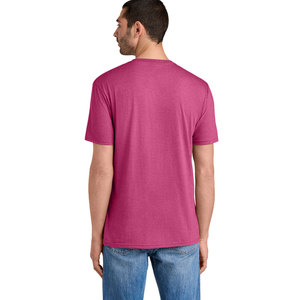 Vêtements de sport en tissu tri-mélange de qualité supérieure, vente en gros pour les marques américaines, impression de logo personnalisée sur t-shirt - Product Image 1