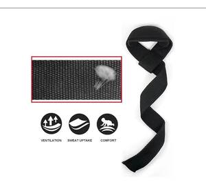 Sangles de poignet de compression antidérapantes personnalisées avec logo pour l'haltérophilie, les tractions, les soulevés de terre, l'entraînement de force, la mode, la salle de sport, l'hiver - Product Image 4