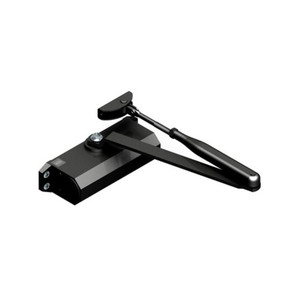 Chiudiporta Dom Compact 1000 Nero Senza Arresto - Product Image 1