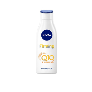 Loción Corporal Nutritiva Antienvejecimiento para Uso Diario, Loción Corporal Reafirmante Nivea con Q10 + Vitamina C para la Firmeza de la Piel - Product Image 1