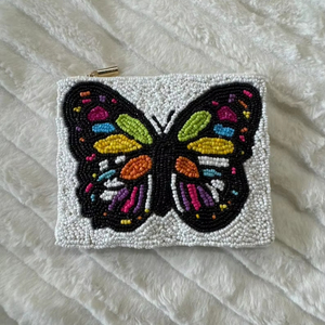 Handmade Bohemian Style Seed Bead Tote Bag Custom Logo Embroidered Beaded <b>Coin</b> <b>Pouch</b> Fashionable Women's Sizes for Promotions - Product Image 1
