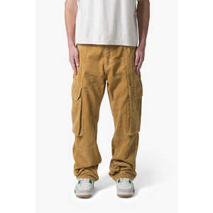 Pantalones cargo de pana ultra holgados-caqui - Product Image 5