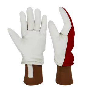 Gants de sécurité industrielle en cuir de vachette épais de meilleure performance manchette tricotée réfléchissante Protection des bras et des mains résistante au froid - Product Image 5