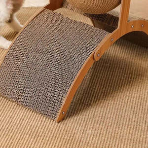 Fabrikant Luxe Kat Tree Scratcher Golfkarton Met Sisal Classic Safe Design Groothandel Voor Katten - Product Image 5