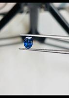 Saphir bleu naturel de qualité supérieure, coupe ovale certifiée IGI, 1,16 carats, couleur bleu riche, clarté excellente, qualité supérieure, pierre précieuse de collection