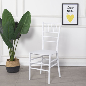 Silla de Plástico Económica para Bodas en Exteriores, con Respaldo Integrado, para Banquetes y Uso Doméstico - Product Image 4