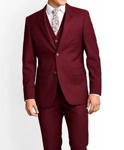 Kış yeni düğün smokin Slim Fit uzun kollu erkek gömlek takım elbise damatlar erkek takım elbise üç adet ucuz Blazer balo resmi takım elbiseler