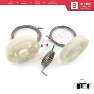 BDP228 Kit de réparation de rail de guidage de porte coulissante électrique côté droit 7E1843872 pour Transporter T5 T6 Caravelle Multivan 2003-2024 - Product Image 5