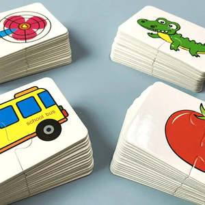 Plastic <b>Puzzle</b> Card Learning Toy <b>for</b> <b>Toddlers</b> Kids Age Range - Product Image 3