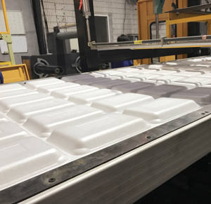 Máquina de Moldeo y Formación de Envases de Espuma PS/EPS para Comida para Llevar con Motor, Línea de Producción Automática de Alta Productividad - Product Image 2