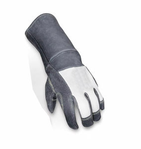 Guantes de Soldadura de Cuero Resistentes al Calor, Guantes de Soldadura con Resistencia al Calor, Guantes de Seguridad Personalizados No Rígidos - Product Image 4