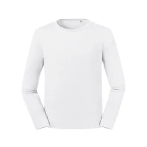 T-shirt à manches longues pour homme, pur coton biologique, durable, promotionnel - Product Image 1
