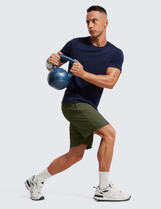 Short de jogging décontracté pour homme, léger, écologique, à séchage rapide, respirant, teint uni - Product Image 5