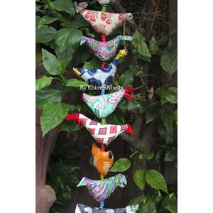Handmade Bohemian 15 Tota Bird <b>String</b> Door Hanging Decoration Ornaments for Home with Bird Bell - Product Image 3