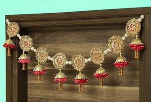 Colorful Bandarwal Door Hanging Weddings Traditional Indian Home Decoration Toran String Traditional Indian Wedding Decoration - Product Image 2