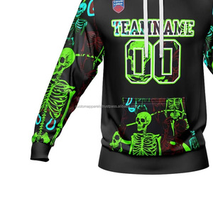 Sudadera con Capucha Personalizada con Logotipo para Hombre, Sublimación Completa, Sudadera con Capucha de Forro Polar Grueso para Invierno, Impresión OEM, Sudadera con Capucha - Product Image 4