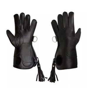 Nouveaux meilleurs gants de sécurité pour équipement de chasse à bas prix Nouvelle arrivée en cuir de qualité supérieure Gants d'entraînement à la fauconnerie à bas quantité minimale de commande - Product Image 4