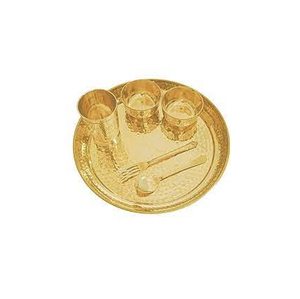 Service de vaisselle et de dîner en laiton pour fête d'été et mariage et ustensiles de cuisine et restaurants de taille personnalisée - Product Image 1