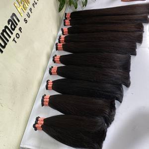 Extensión a granel de cabello humano Remy, calidad superior, calidad superior, cabello Alineación de cutícula sin procesar, grado 12A, extensiones de cabello humano virgen a granel - Product Image 3