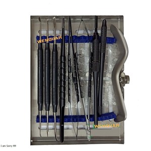 Kit periodontal Dental de calidad superior, 11 Uds., juego de instrumentos de cirugía Oral para uso clínico, logotipo/embalaje personalizado - Product Image 4