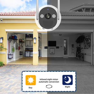 Buitenshuis Draadloos Thuis Waterdicht Netwerk Camera Nachtzicht Pir Bewegingsdetectie 4G Wifi Zonne-Bewakingscamera - Product Image 4