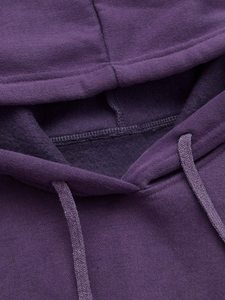 Sudadera de gimnasio de algodón 100% de gran tamaño para hombre, Sudadera con capucha de peso pesado con logotipo personalizado, ropa de calle de invierno con patrón estampado negro - Product Image 4