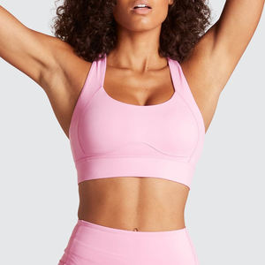 Soutien-gorge sans coutures personnalisé pour femmes soutien-gorge confortable vêtements de sport soutien-gorge respirant coupe Logo Position pour les femmes - Product Image 1