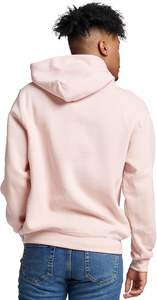 Sudadera con Capucha de Forro Polar de Algodón para Hombre con Capucha con Cordón y Bolsillo Bordado/Tinte Liso Ropa de Invierno Ecológica - Product Image 6