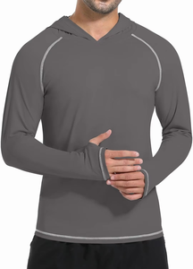 Rashguard BJJ en Spandex personnalisé par sublimation, manches longues, unisexe, pour sports de glisse, service OEM, vente en gros - Product Image 3