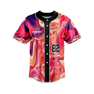 El béisbol de secado rápido del servicio del OEM viste el jersey de béisbol barato de alta calidad del nuevo estilo - Product Image 1