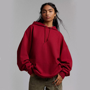 Sudadera con Capucha Informal para Mujer, de Invierno, Manga Larga, 100% Algodón, Talla Grande, Color Personalizable, Logotipo en la Parte Delantera, Secado Rápido - Product Image 1