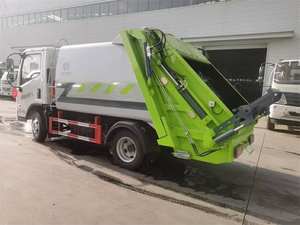 Camion à ordures compacteur d'occasion 4x2 de 6 m³ pour la collecte des déchets à vendre - Product Image 3