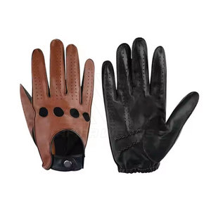 Gants en cuir d'hiver personnalisables de haute qualité et tendance pour une utilisation en extérieur et décontractée avec un MOQ faible de 10 paires - Product Image 1