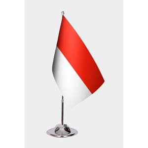 Drapeaux décoratifs de bureau indonésiens, accessoires d'affichage pour les espaces de travail - Product Image 1